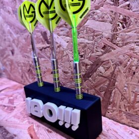 3D-gedruckter Dart-Halter „180!!!“ – Stylische Aufbewahrung für deine Darts