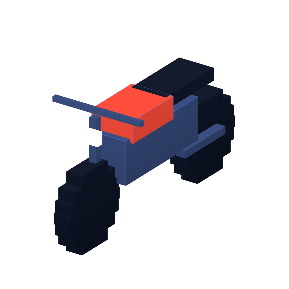 Motorcycle / Motorrad – NeonPlan 3D
