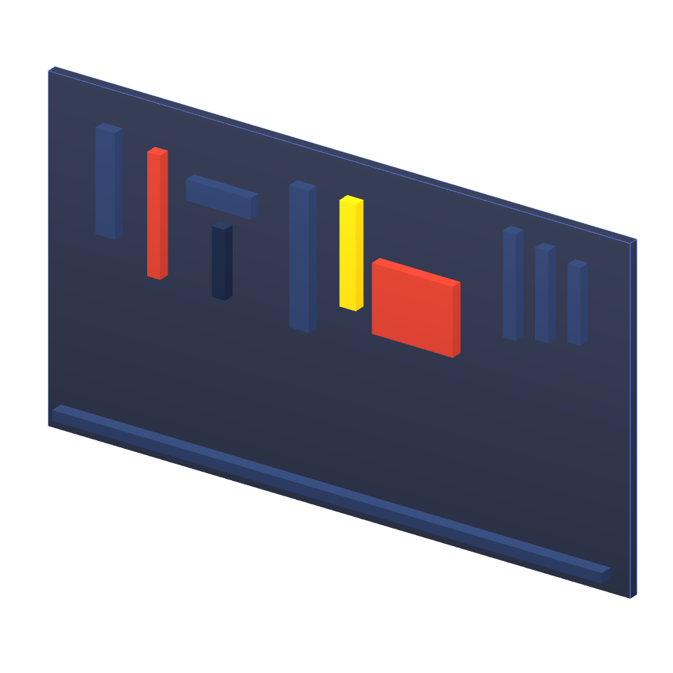 Tool wall / Werkzeugwand – NeonPlan 3D