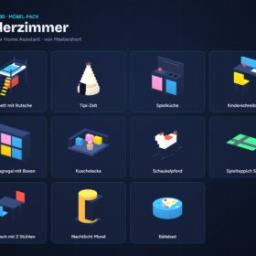 NeonPlan 3D Furniture Pack – Kids’ Room | Möbel-Pack Kinderzimmer