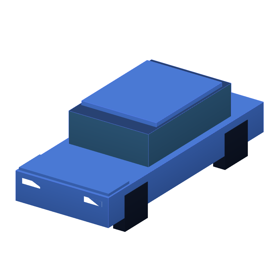 Electric car / Elektroauto – NeonPlan 3D