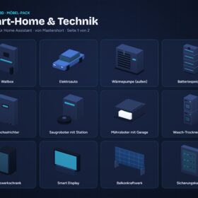 NeonPlan 3D Furniture Pack – Smart Home & Tech | Möbel-Pack Smart Home & Technik