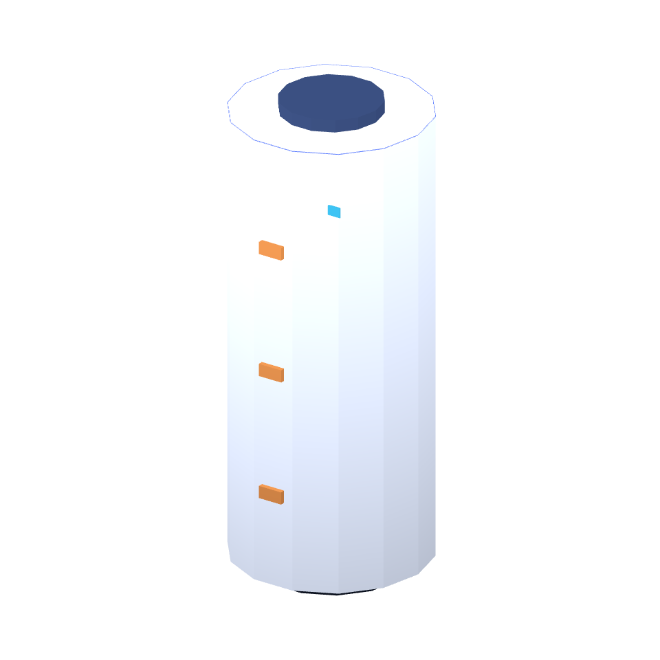 Buffer tank / Pufferspeicher – NeonPlan 3D